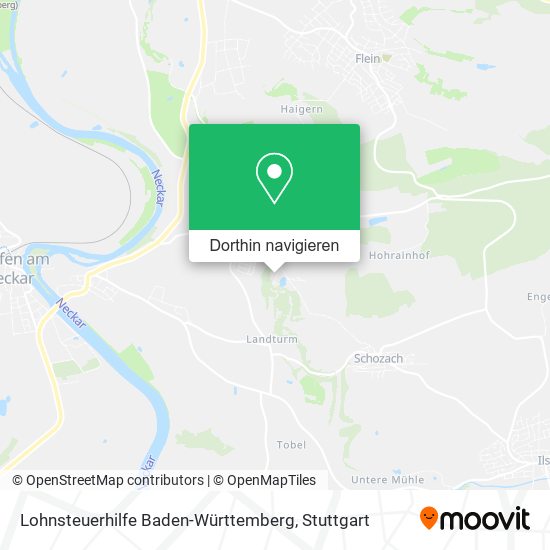 Lohnsteuerhilfe Baden-Württemberg Karte