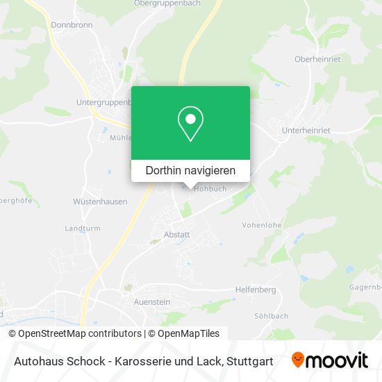 Autohaus Schock - Karosserie und Lack Karte