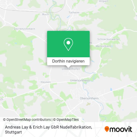 Andreas Lay & Erich Lay GbR Nudelfabrikation Karte