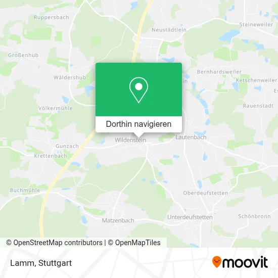 Lamm Karte