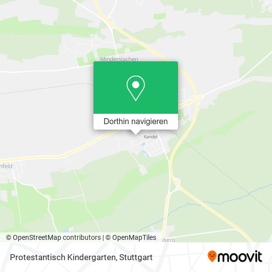 Protestantisch Kindergarten Karte