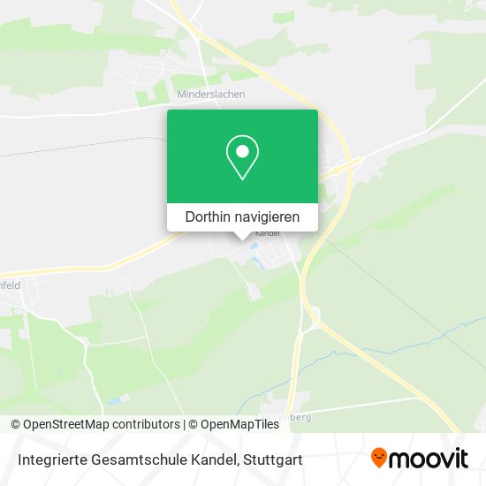 Integrierte Gesamtschule Kandel Karte
