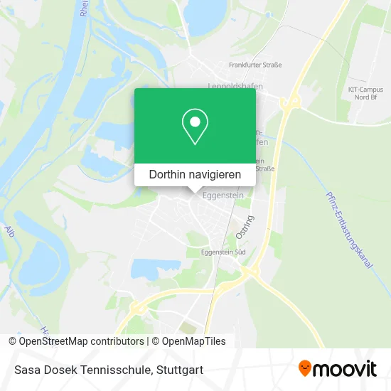 Sasa Dosek Tennisschule Karte