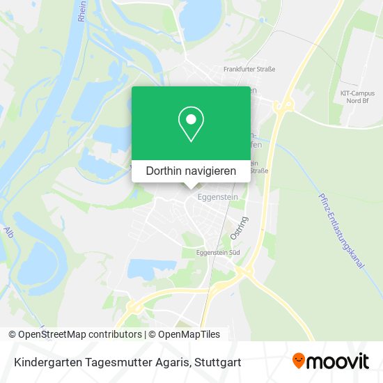 Kindergarten Tagesmutter Agaris Karte