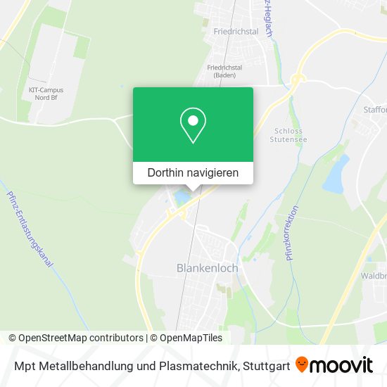 Mpt Metallbehandlung und Plasmatechnik Karte