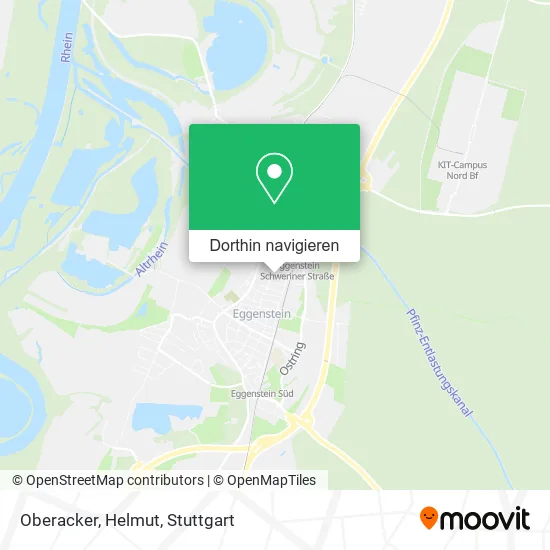 Oberacker, Helmut Karte