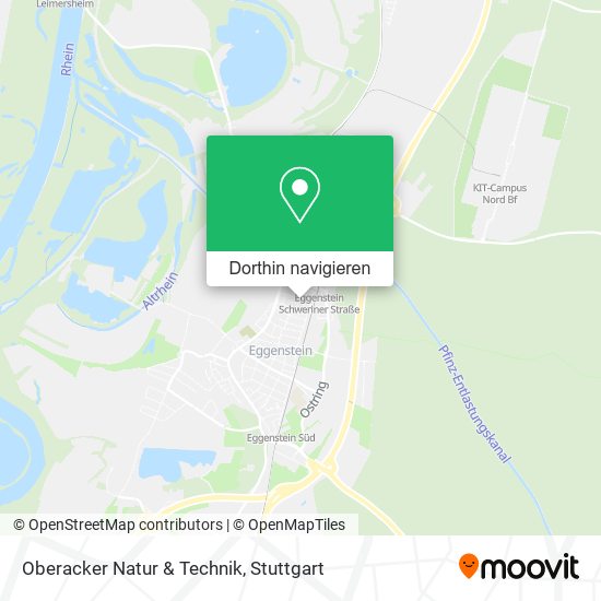 Oberacker Natur & Technik Karte