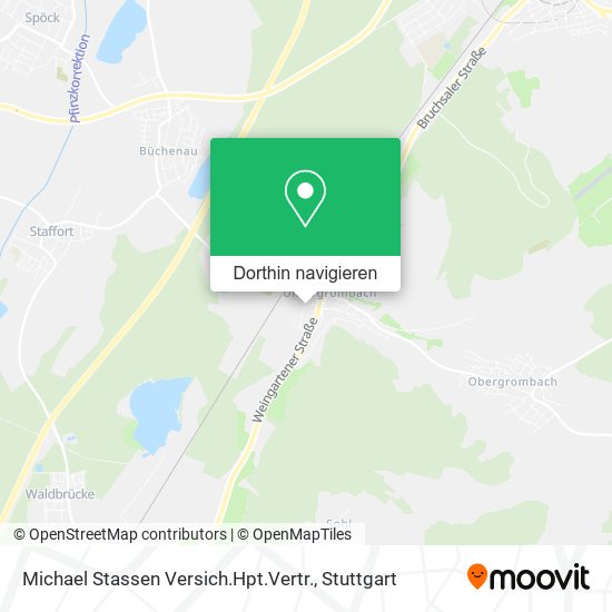 Michael Stassen Versich.Hpt.Vertr. Karte
