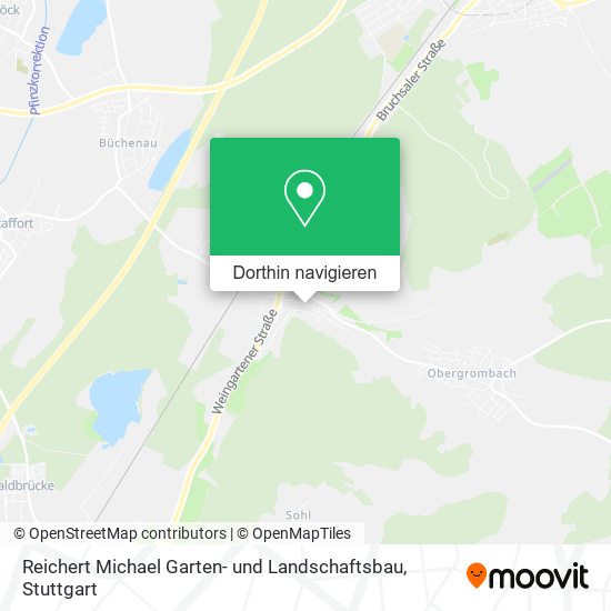 Reichert Michael Garten- und Landschaftsbau Karte
