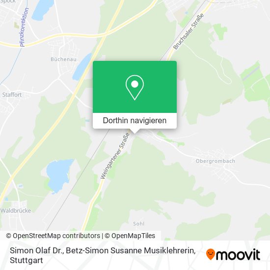 Simon Olaf Dr., Betz-Simon Susanne Musiklehrerin Karte