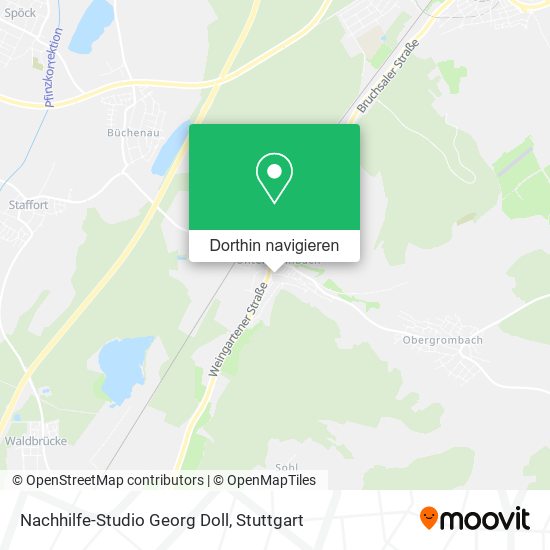 Nachhilfe-Studio Georg Doll Karte