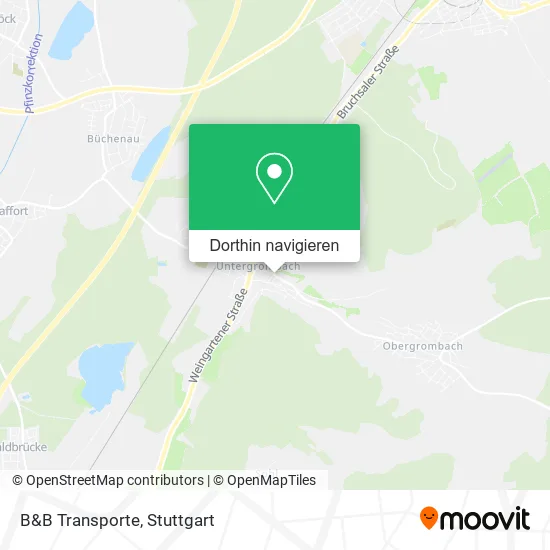 B&B Transporte Karte