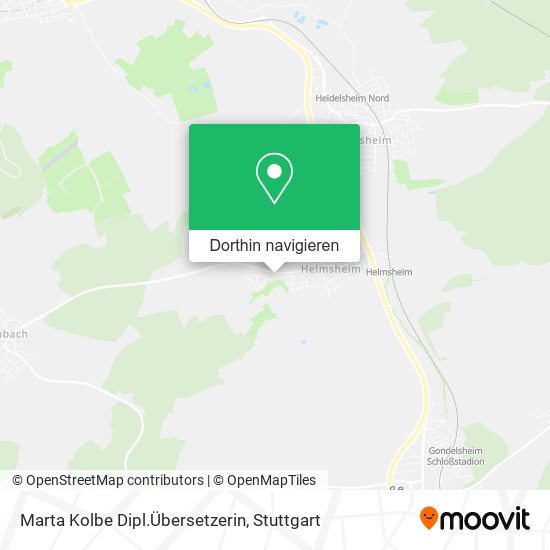 Marta Kolbe Dipl.Übersetzerin Karte