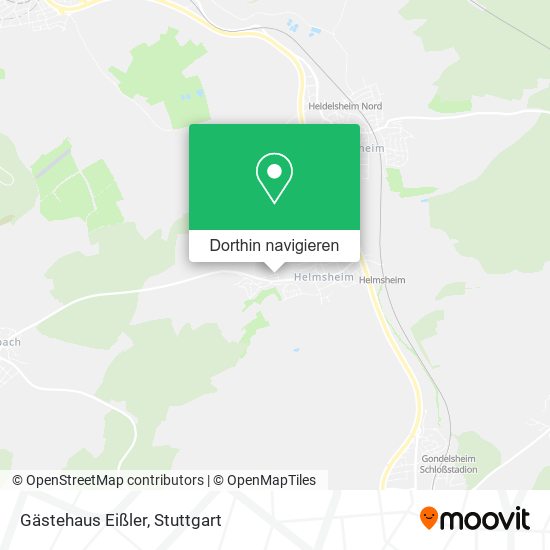 Gästehaus Eißler Karte