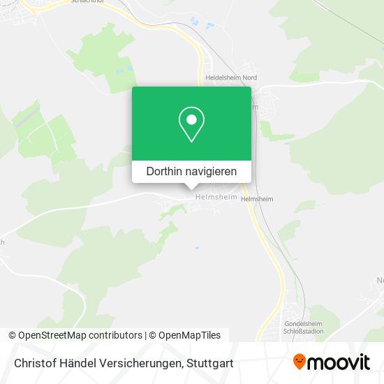 Christof Händel Versicherungen Karte