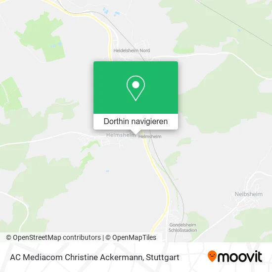 AC Mediacom Christine Ackermann Karte