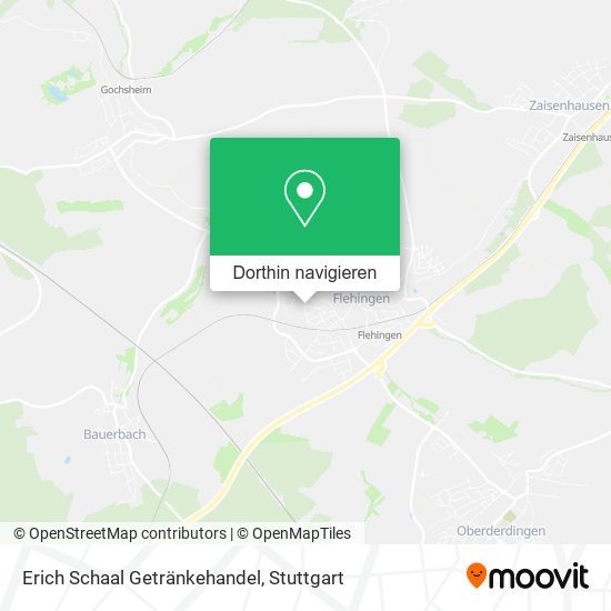Erich Schaal Getränkehandel Karte