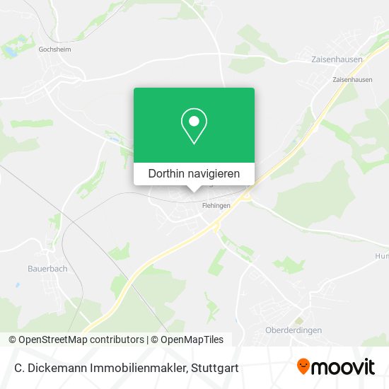 C. Dickemann Immobilienmakler Karte