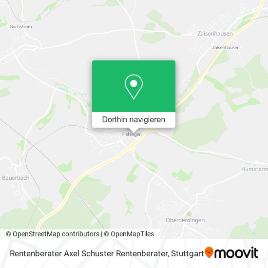 Rentenberater Axel Schuster Rentenberater Karte