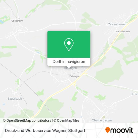 Druck-und Werbeservice Wagner Karte