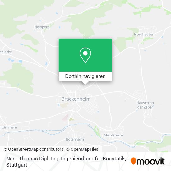 Naar Thomas Dipl.-Ing. Ingenieurbüro für Baustatik Karte