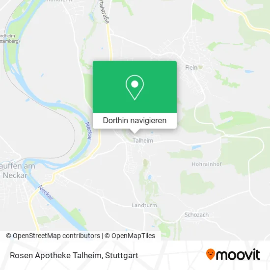 Rosen Apotheke Talheim Karte