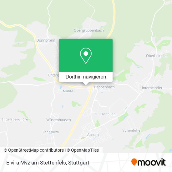 Elvira Mvz am Stettenfels Karte