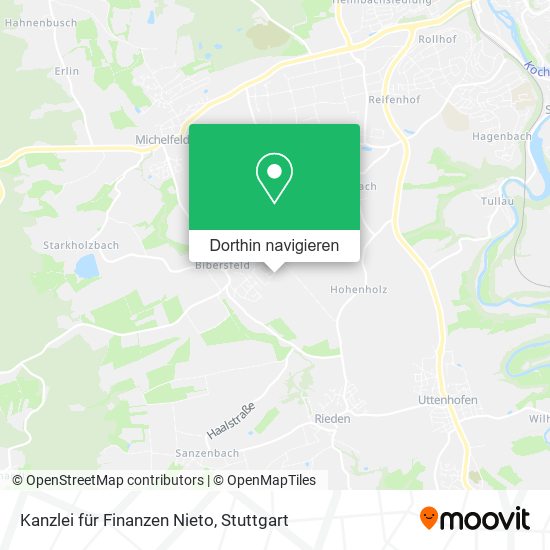 Kanzlei für Finanzen Nieto Karte
