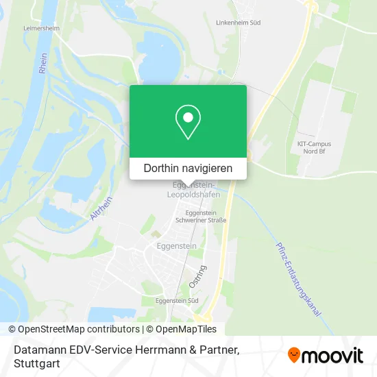 Datamann EDV-Service Herrmann & Partner Karte