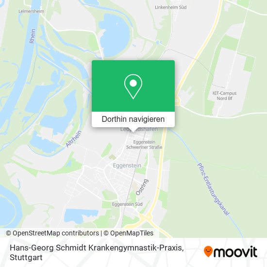Hans-Georg Schmidt Krankengymnastik-Praxis Karte