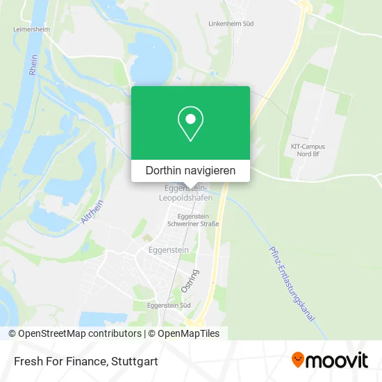 Fresh For Finance Karte