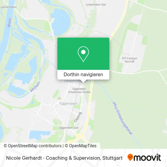 Nicole Gerhardt - Coaching & Supervision Karte