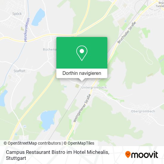 Campus Restaurant Bistro im Hotel Michealis Karte