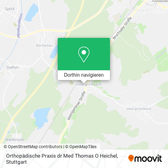 Orthopädische Praxis dr Med Thomas O Heichel Karte