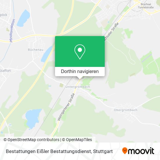 Bestattungen Eißler Bestattungsdienst Karte