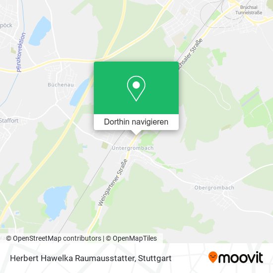 Herbert Hawelka Raumausstatter Karte