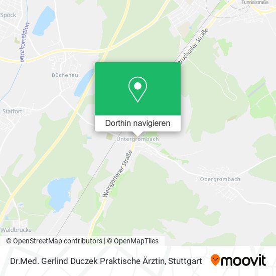 Dr.Med. Gerlind Duczek Praktische Ärztin Karte