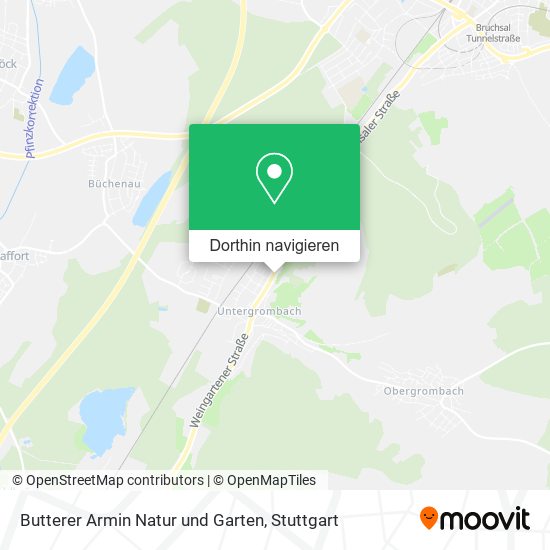 Butterer Armin Natur und Garten Karte