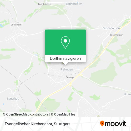 Evangelischer Kirchenchor Karte