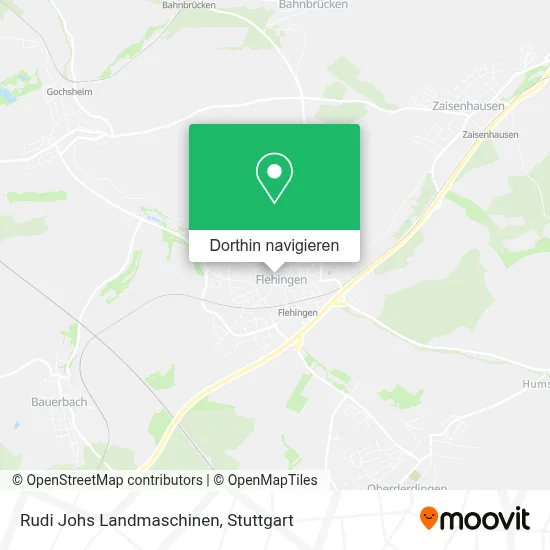 Rudi Johs Landmaschinen Karte