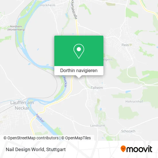 Nail Design World Karte