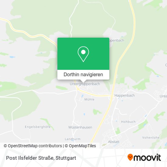 Post Ilsfelder Straße Karte