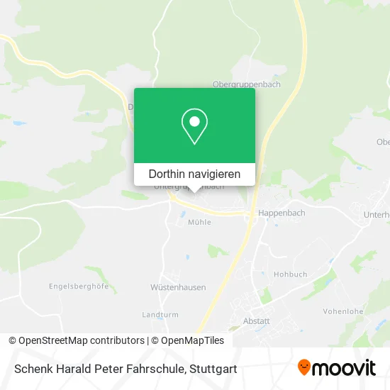 Schenk Harald Peter Fahrschule Karte