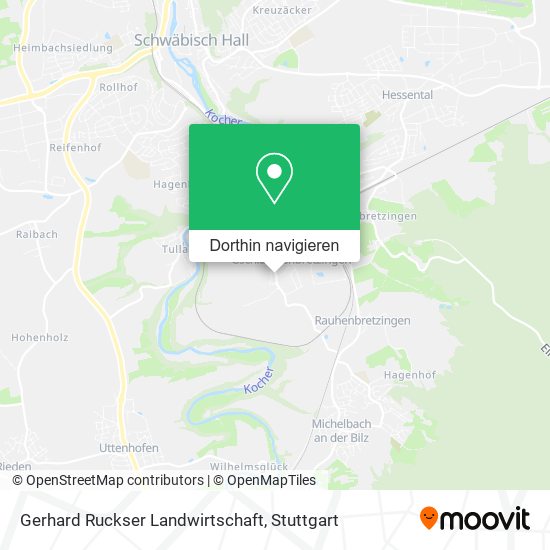 Gerhard Ruckser Landwirtschaft Karte