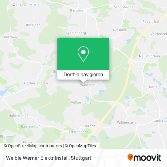 Weible Werner Elektr.Install Karte