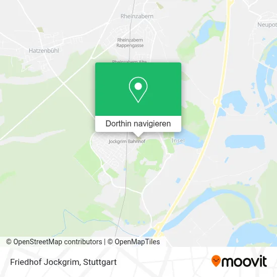 Friedhof Jockgrim Karte