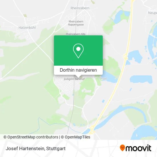 Josef Hartenstein Karte