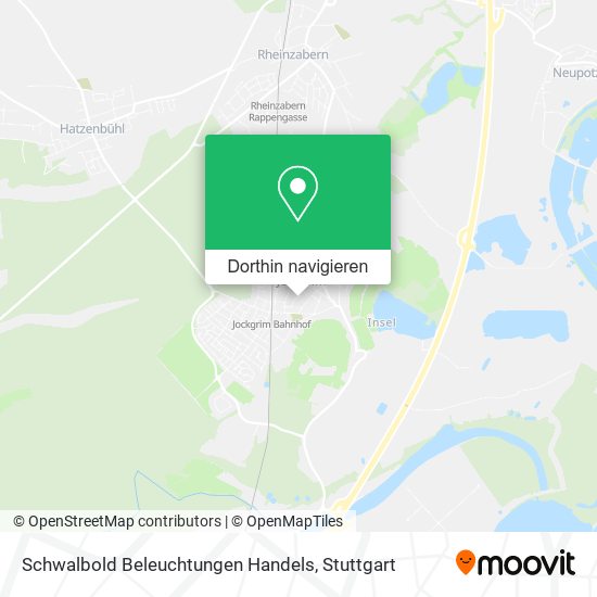Schwalbold Beleuchtungen Handels Karte