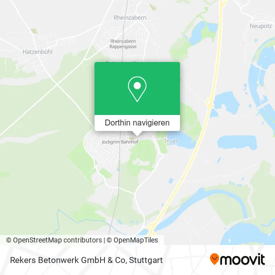 Rekers Betonwerk GmbH & Co Karte