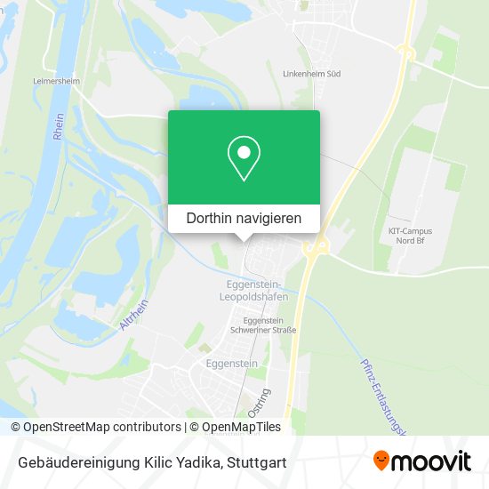 Gebäudereinigung Kilic Yadika Karte
